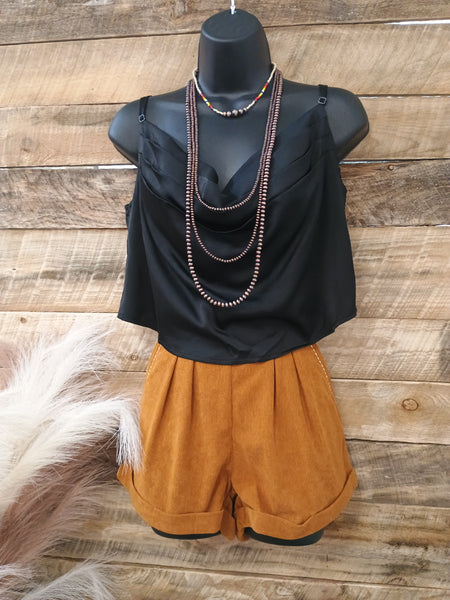 The Short Day Black Top