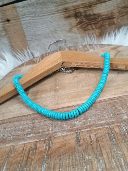 The True Start Short Turquoise Necklace