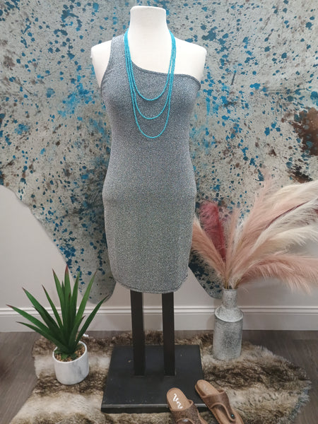 The Perfect Day Out Silver Dress