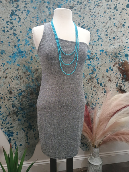 The Perfect Day Out Silver Dress