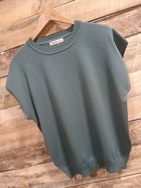The Take It Basic Jade Top
