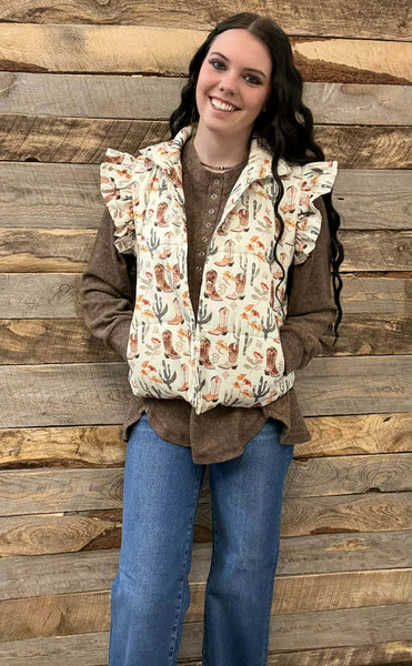 The Stop It Here Brown Sweater