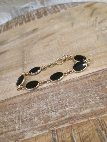 The Black and Gold Bracelet