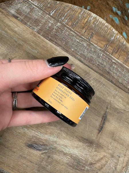 The Small Bourbon and Vanilla and Oud Body Blend Tallow