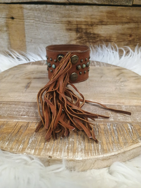 The Way It Is Leather Cuff Bracelet