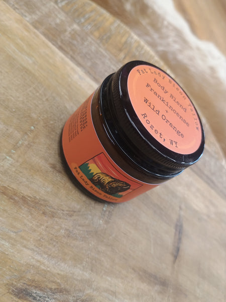 The Medium Frankincense and Wild Orange Body Blend