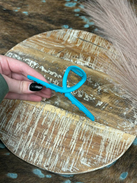 The Deep Teal Wire Clip