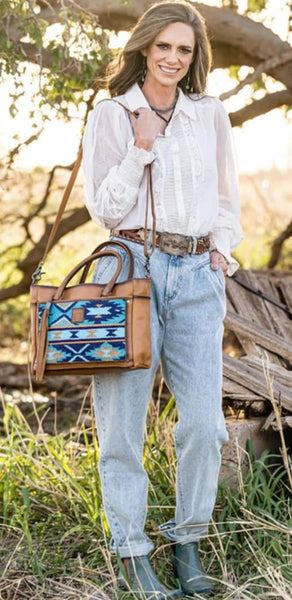 The Western Skies Satchel Purse