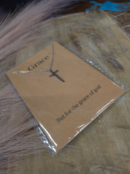 The Grace Cross Waterproof Necklace
