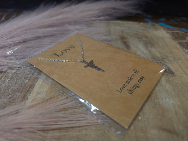 The Love Cross Waterproof Necklace