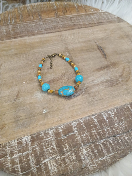 The Deep Turquoise Bracelet
