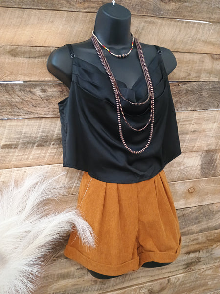 The Short Day Black Top