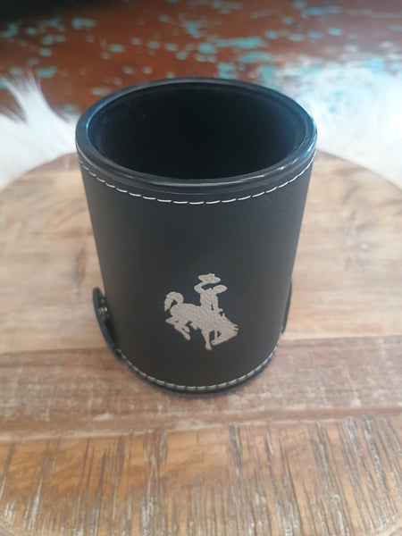 The Wyoming Dice Black Cup