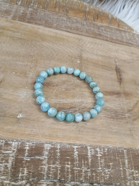 The Real Glossy Light Turquoise Bracelet
