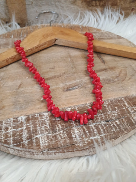The Red Pieces Necklace