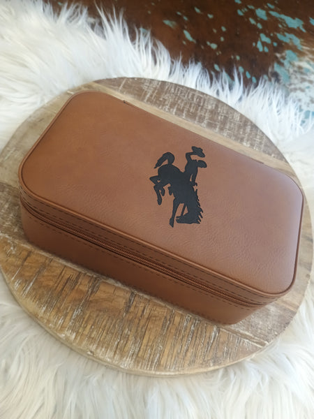 The Wyoming Large Jewelry Brown Box