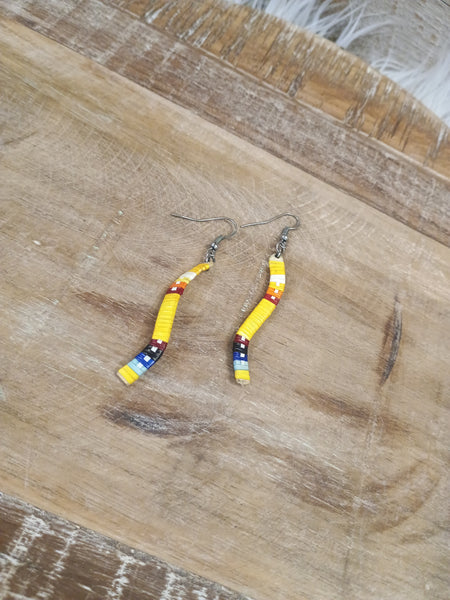 The Step Up Mustard Earrings
