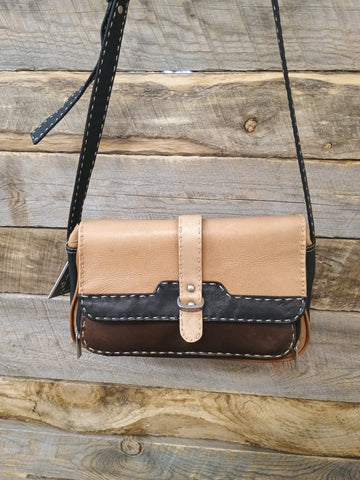 The Two Tone Leather Purse