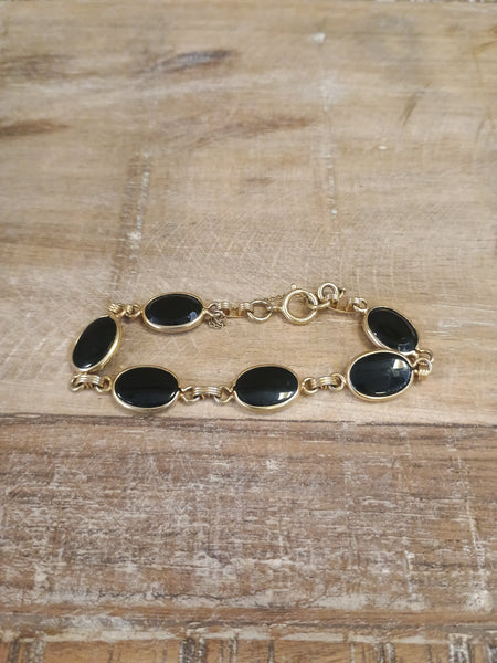 The Black and Gold Bracelet