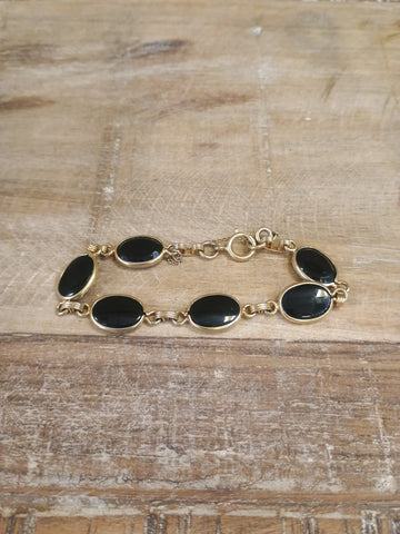 The Black and Gold Bracelet