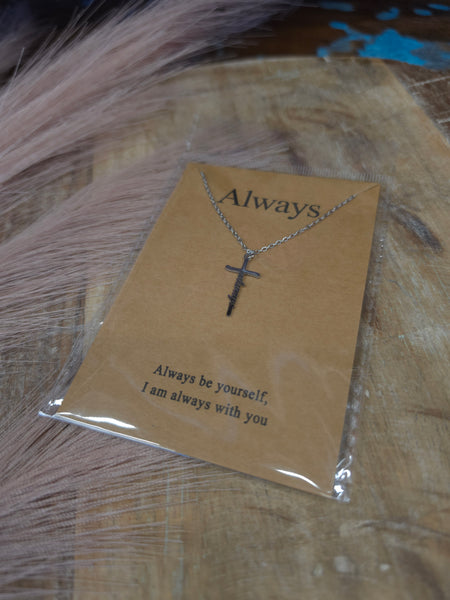 The Always Cross Waterproof Necklace