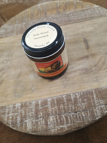The Large Unscented Body Blend Premium Whipped Bison Tallow
