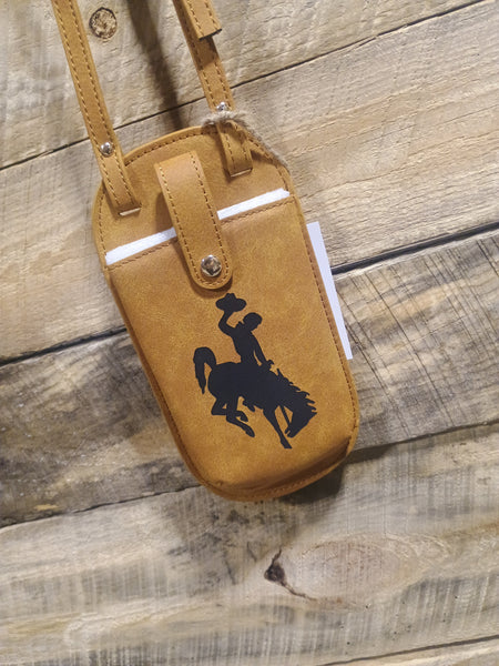The Wyoming Crossbody Dark Tan Purse