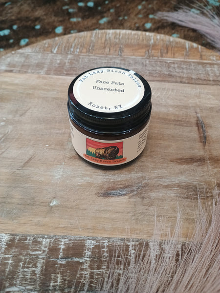 Small Unscented Face Fats Premium Whipped Bison Tallow