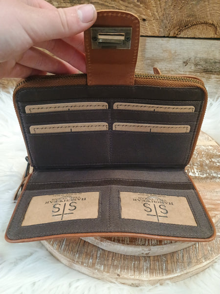 The Perfect Way Cowhide Clasp Wallet