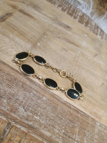 The Black and Gold Bracelet
