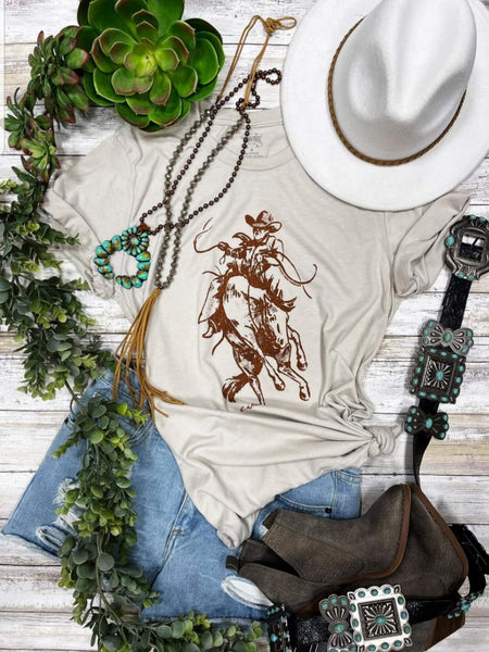 The Wild Willie Cowboy Tee