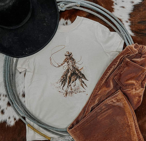 The Straight On Cowboy Tee