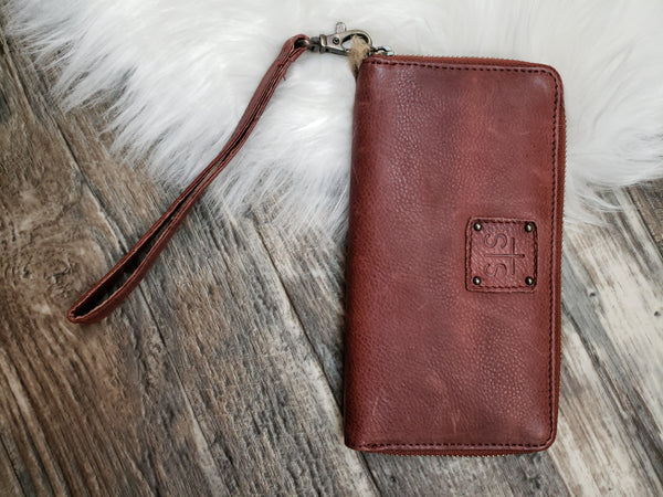 The Here and Now Red/Brown Wallet