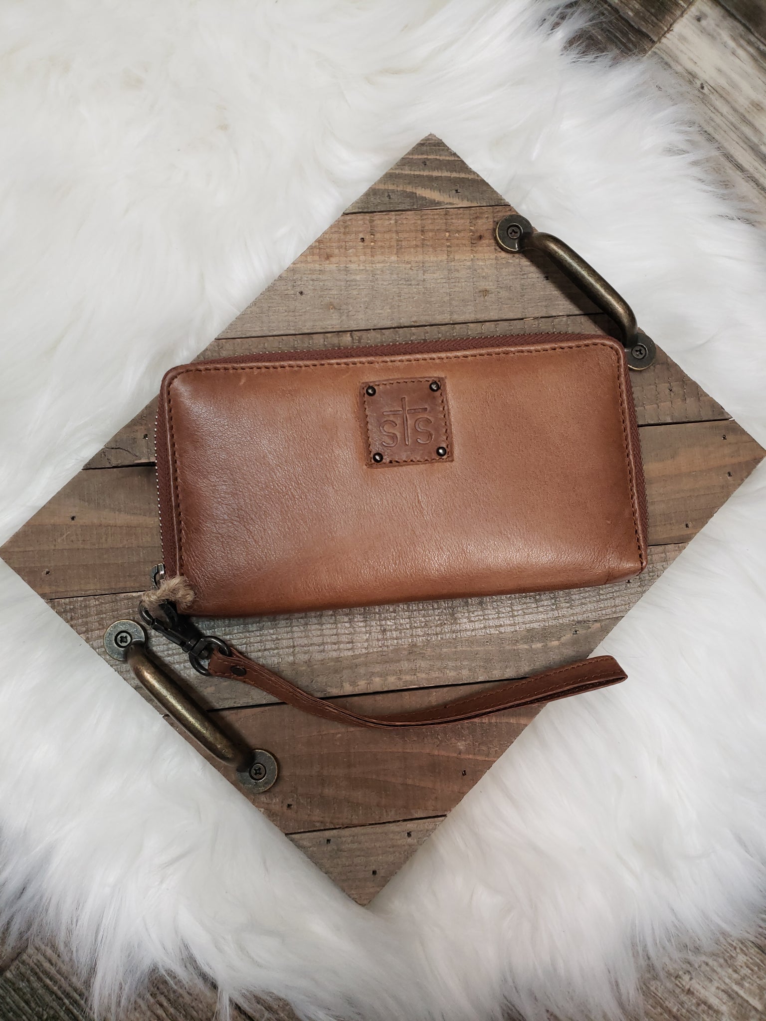 The Here And Now Brown Wallet