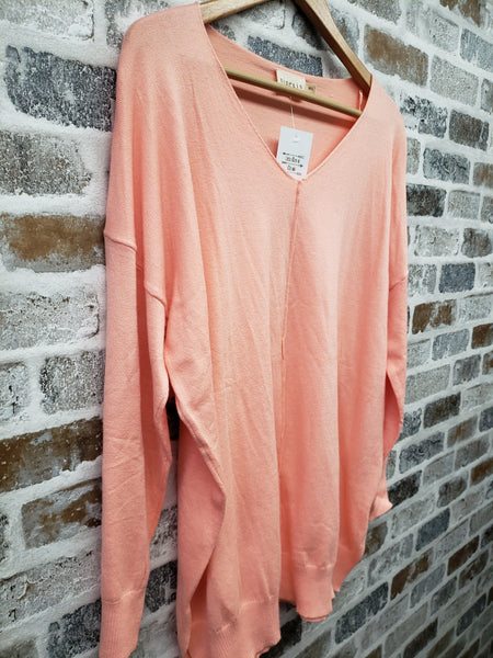 The Never Saw It Light Peach Top