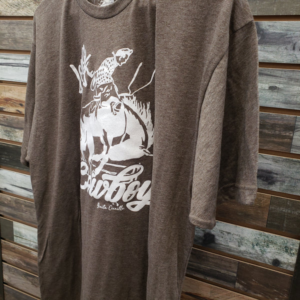 The Long Live Cowboys Brown Tee