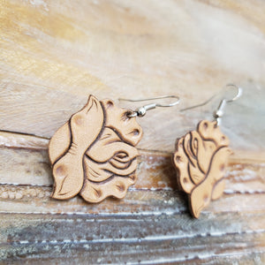The Wendy Leather Earrings