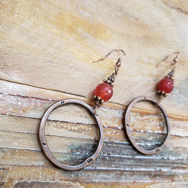 The Circle The Day Earrings