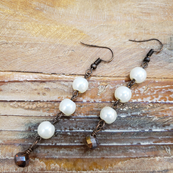 The Live To Tell Pearl Earrings