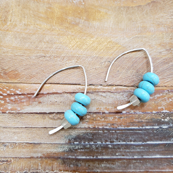 The Thoughtful Turquoise Earrings