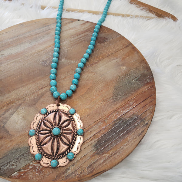 The Copper Concho Necklace