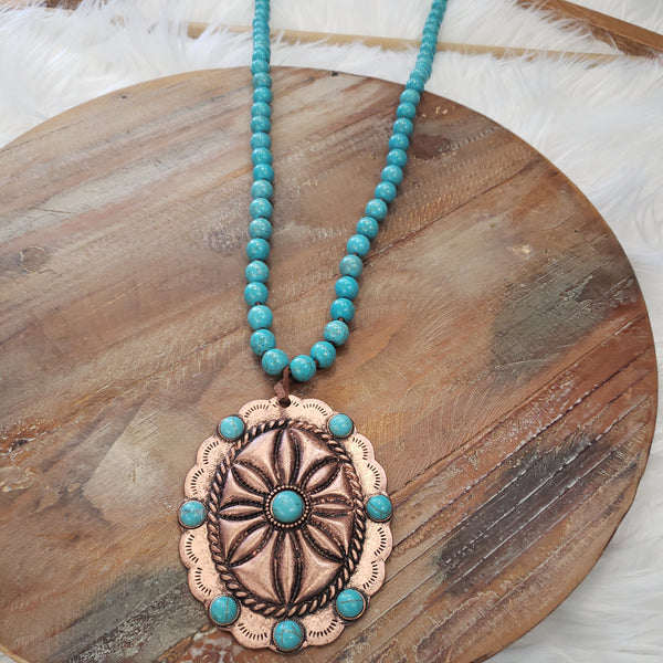 The Copper Concho Necklace