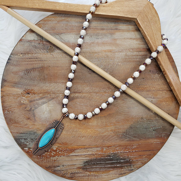 Fly High Bone Necklace