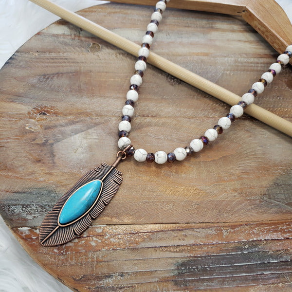 Fly High Bone Necklace