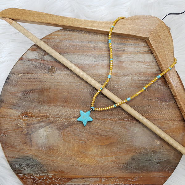 The Stars and Crystals Way Necklace