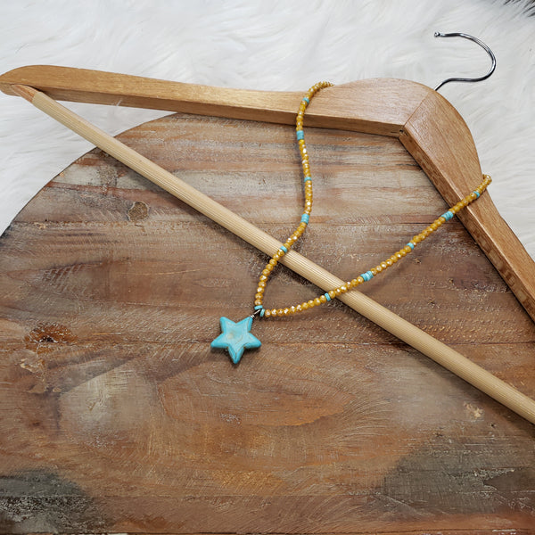 The Stars and Crystals Way Necklace