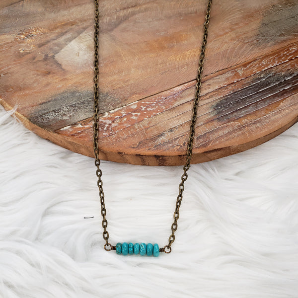 The Long Days Turquoise Necklace