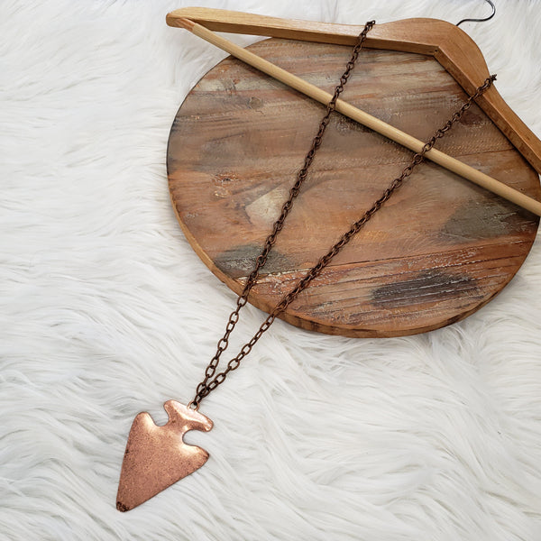 The Copper Arrow Necklace