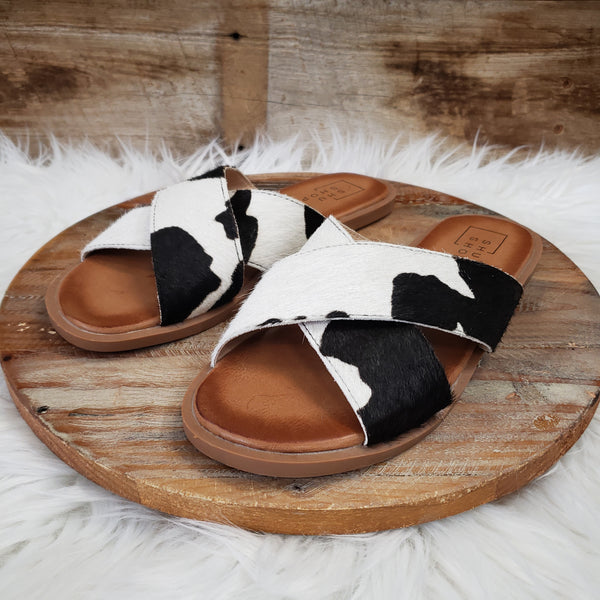 The Best Summer Cow Print Sandal