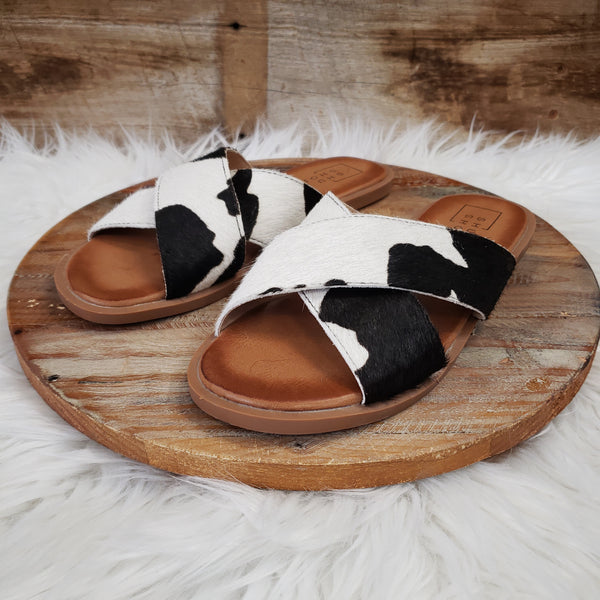 The Best Summer Cow Print Sandal